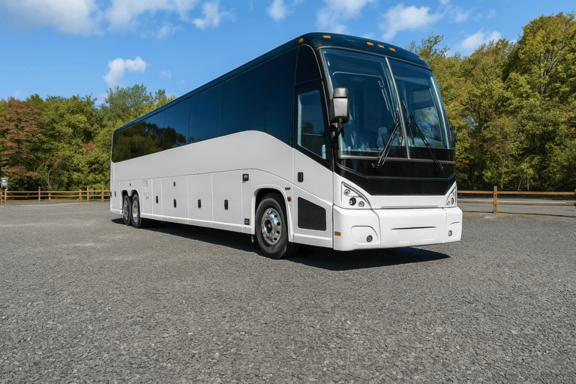 Warren Shuttle Bus Rentals 56 Passenger Shuttle Bus